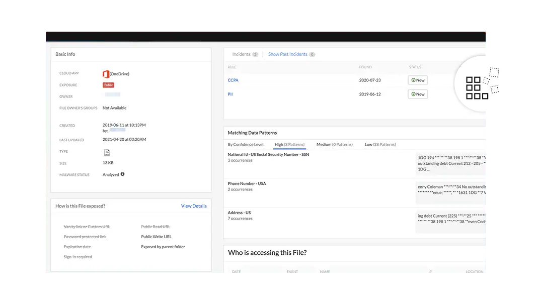 Prevenzione della perdita di dati aziendali