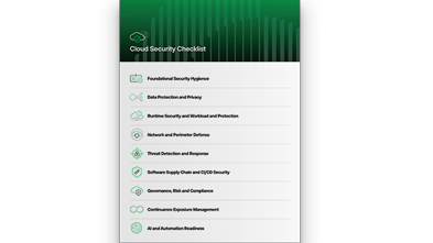 Lista di controllo della sicurezza per i difensori del cloud