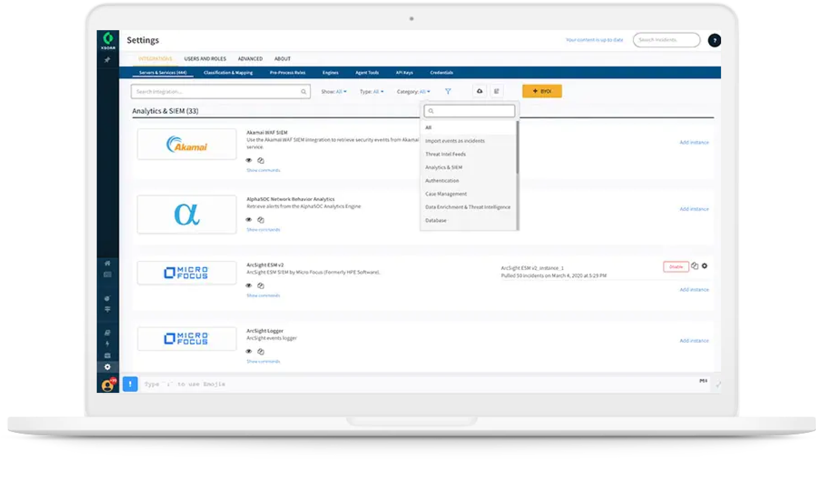 Piattaforma aperta ed estensibile