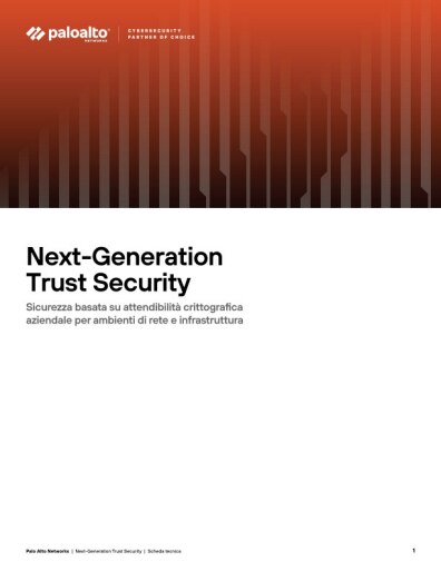 Next-Generation Trust Security