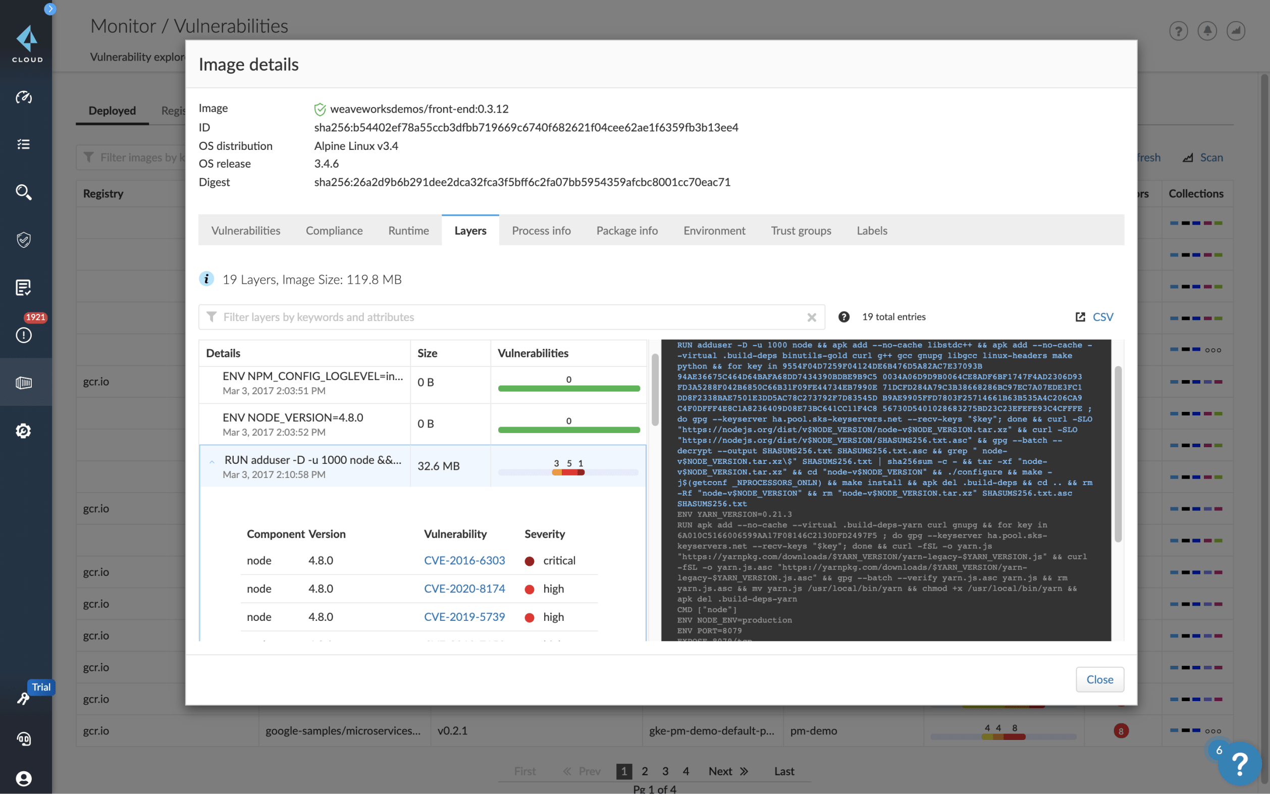 Protezione dei carichi di lavoro cloud
