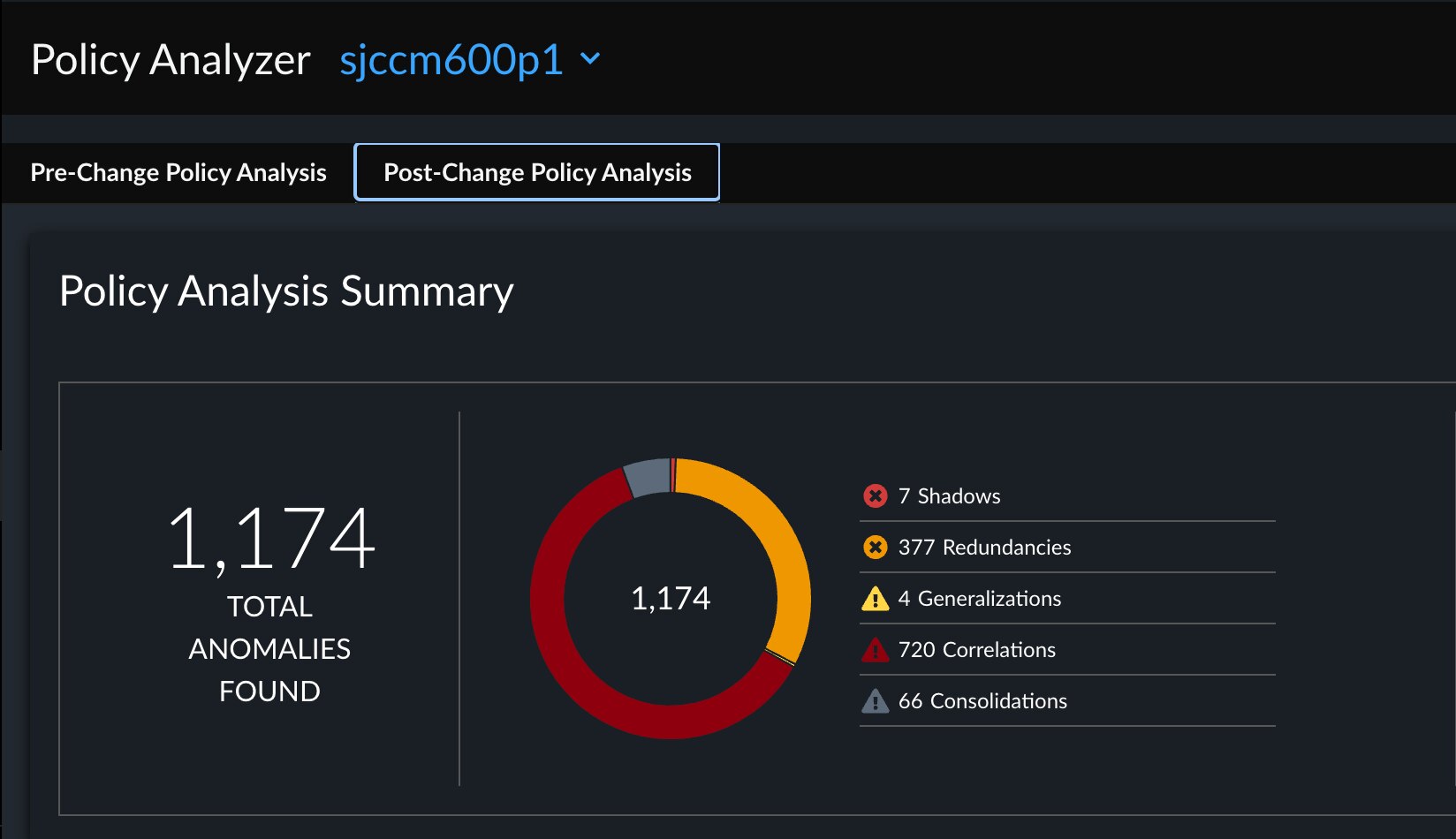 One unified interface left image