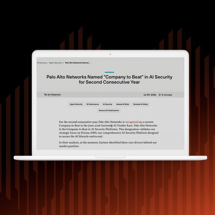 Palo Alto Networks è stata nominata "azienda da battere" nella sicurezza dell'IA per il secondo anno consecutivo
